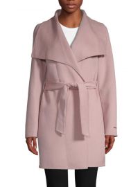 T Tahari - Ella Wrapped Coat at Saks Off 5th